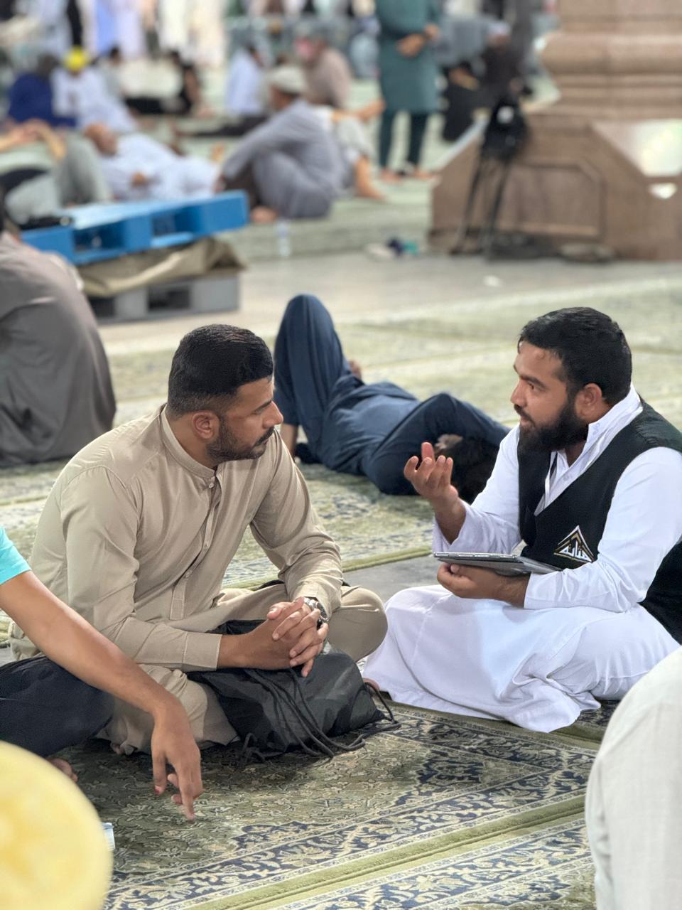 جهود الفريق الميداني بموسم حج عام 1445هـ